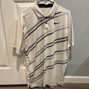 Nike Men's White Polo Shirt